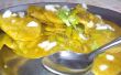 Habas de racimo / Gavarfali Dhokli con trigo harina receta India bolas de masa hervida-DIY