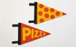 DIY: Banderines de Pizza tipográfico