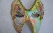 Máscara de carnaval decorada