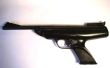 Vintage pistol&lowbar; BSA Scorpion tira hacia abajo de la gu&iacute;a&period; 