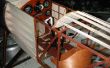 Sopwith Pup tablero y motor Le Rhone WW1 (motor simulado para perrito de Sopwith de escala 1/3)
