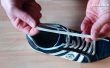 Cordones de los zapatos DIY anclajes - sin nudos. No hay arcos. 
