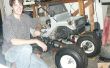 Construir un enorme RC MONSTER TRUCK - ruedas de carro de Golf - ciclomotor Motor - control remoto