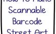 El último Nerdbait: Cómo hacer escaneable QR Code Bar Código Street Art