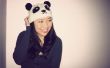 DIY: De punto sombrero de Panda