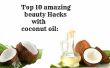 Top 10 cortes de belleza con aceite de coco-de los consejos de belleza de caja