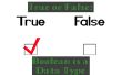 Verdadero o falso: booleano es un tipo de datos