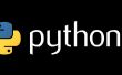 Python programación - uso de "En" declaración