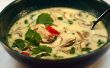 Tom Kha Gai: Sopa tailandesa de coco