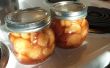 Presión de Canning manzanas de casa