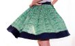 Fácil falda plisada - ningún patrón necesarios