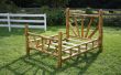 Rustic Bed Frame - Queen Size