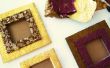 DIY cuadro de envolturas de cartón y Chocolate