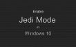 God Mode o modo Jedi en Windows 10