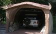 Garaje de cúpula de cemento