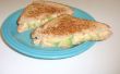 Sandwich de queso a la plancha aguacate