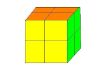 Cómo resolver un cubo de rubik de 2 por 2 por 2 cubo