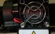 Reemplazar ventilador frontal en Makerbot Replicator 2: