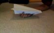 Planeador aeroplano de papel impresionante
