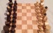 Juego de ajedrez de chatarra DIY