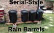 Serie estilo lluvia barriles