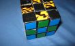 Personalizar el cubo con cinta de Rubik del conducto