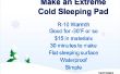 Invierno para dormir Pad - Simple, R-10, $15, plano, resistente al agua