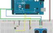 Medición de distancia con sensor ultrasonido HC-SR04 Arduino con el tiempo