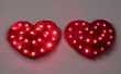 Empanadas de corazón LED