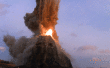 Build a life-sized active volcano