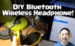 DIY Wireless Bluetooth auriculares con orejeras