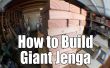 Cómo construir un juego de Jenga gigante