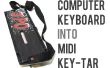 Convertir un teclado de computadora en un Keytar Midi