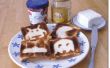 Mod un tostador de pan y tostadas de arte retro para el desayuno