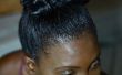 Peinado de trenza simple invierno