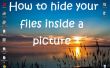 Cómo ocultar archivos dentro de una imagen