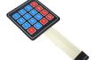 Conexión de un teclado de membrana de 4 x 4 a un Arduino