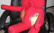 Peluche oso almohada de viejas camisetas