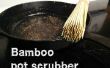 Hacer una esponja de pote de bambú