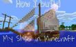 Cómo construyo mis naves en Minecraft