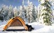 Cómo mantener caliente en un campamento de invierno