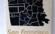 Cómo hacer un láser corte mapa de San Francisco