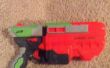 Pistola Nerf de papel