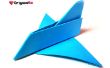 Avión de Origami fácil