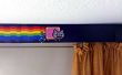 Frontera de la cortina de Nyan Cat
