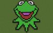 Kermit la rana Pixel Art