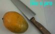 Cortar un mango perfectamente (y hacerlo fácil de comer). 