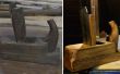 Restauración de plano dentado madera histórico