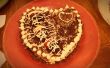 Pastel de fresa Chocolate de San Valentín