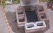 Bloques de hormigón durable, fácil BBQ grill, de uso frecuente